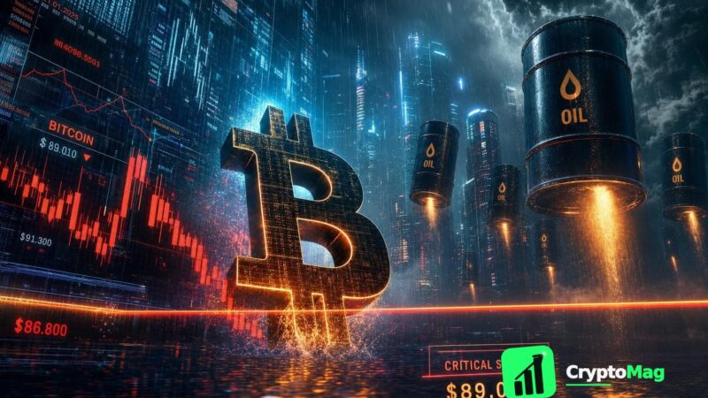 Bitcoin Dips Below $64,000 Amid Oil Price Surge and AI Market Fallout