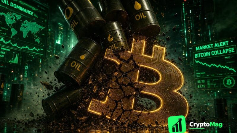 Bitcoin Dips Below $66K Amid Rising Oil Prices and Inflation Worries