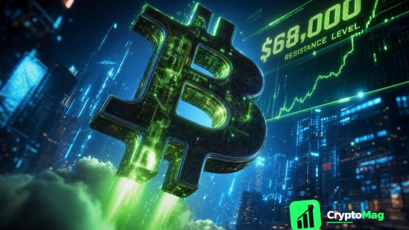 Bitcoin’s Rally Faces a Crucial Test at $68,000 While Market Slumbers