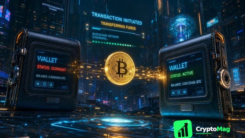 Long-Dormant Bitcoin Wallet Activates, Moving $383 Million in BTC