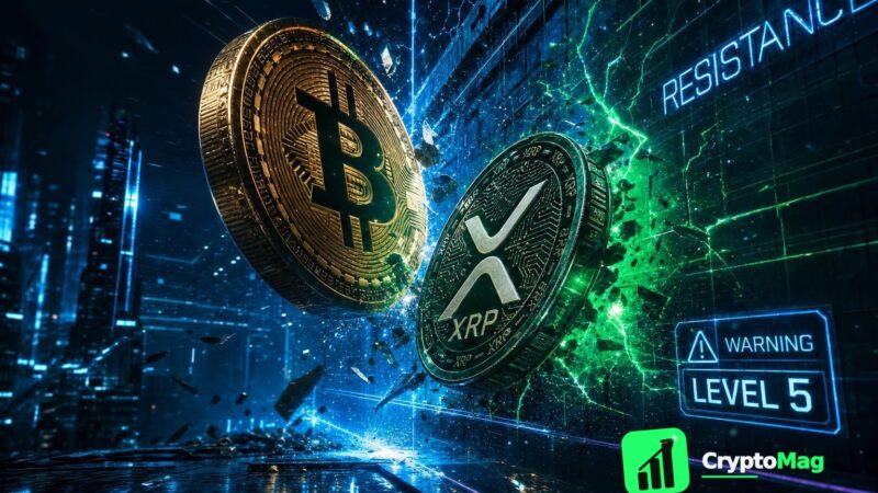 Bitcoin and XRP Face Resistance Amid Iran’s Amazon Strike Claim