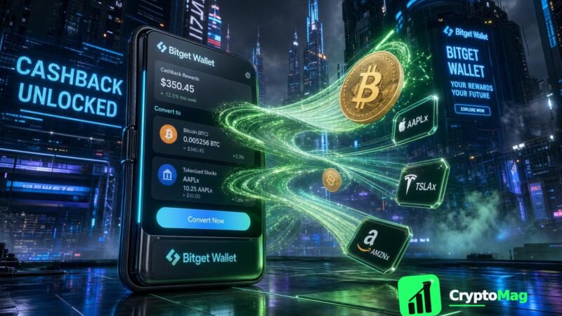 Bitget Wallet Launches Assetback to Convert Cashback into Crypto and Stocks