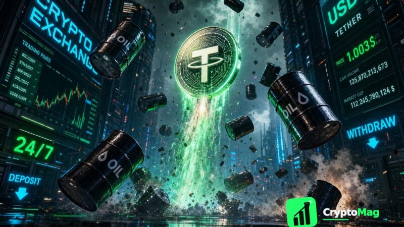 Crypto Market Steadies Amid U.S.-Iran Pause, Oil Prices Plummet