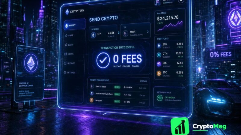 Telegram Unveils Fee-Free Gram Wallet for 1 Billion Users