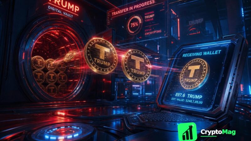 Trump Transfers $17 Million in TRUMP Tokens Amid Ethics Debate