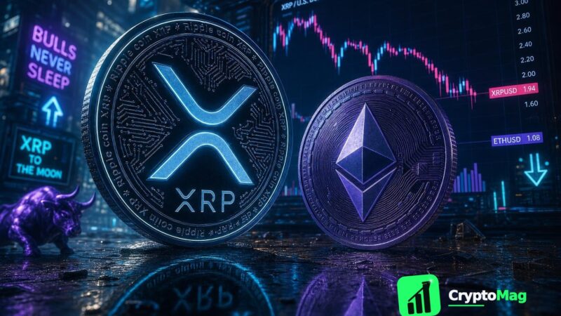 XRP and Ether Bulls Signal Concern as Prices Decline