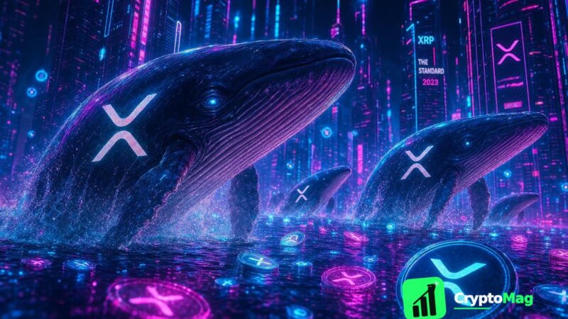 XRP Whales Accumulate 70 Million Tokens as Exchange Reserves Hit Five-Month Low