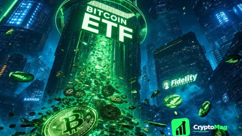 Bitcoin ETFs Attract $853.5 Million in Record Inflows