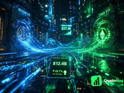 Bitcoin and Ether ETFs Attract $2.6 Billion in Strong Weekly Performance