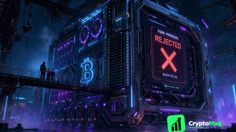 Bitcoin Miner Rejects BIP-110 Despite Pool Support