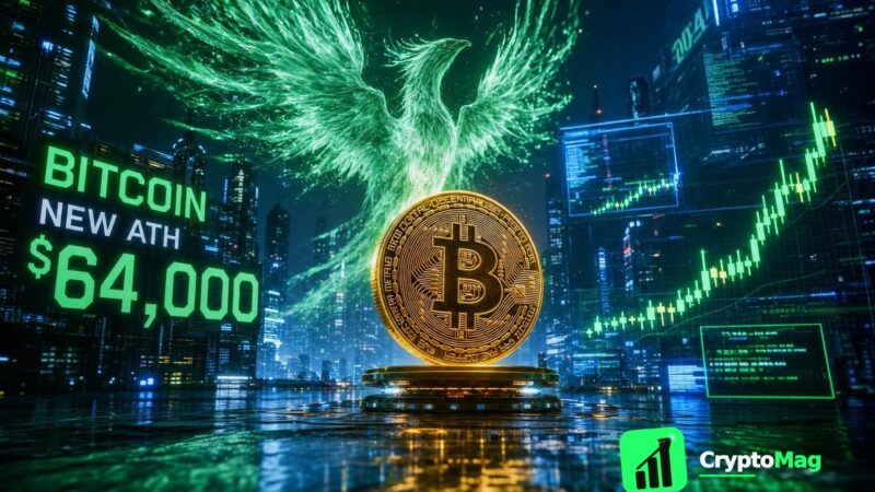Bitcoin Nears $64K Amid Strategy Sale and Coldcard Concerns