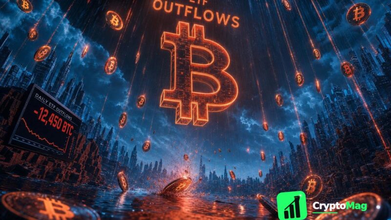 Bitcoin Price Nears $63K Amid ETF Outflows of $265M