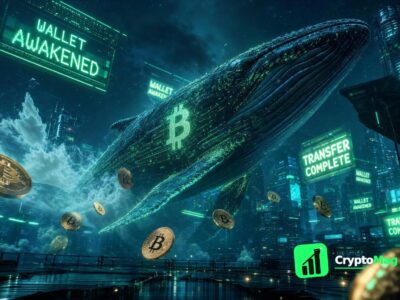 Bitcoin Whale Moves $86 Million After 11 Years of Dormancy