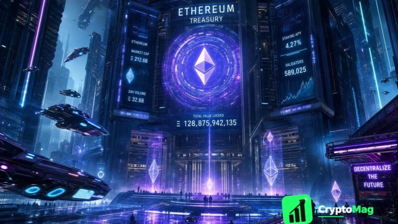 Bitmine Increases Ethereum Holdings to 4.8% with Latest Purchase
