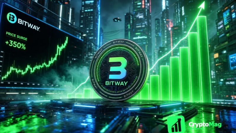 Bitway Token Surges Over 100% Amidst Staking Campaigns and Market Dynamics