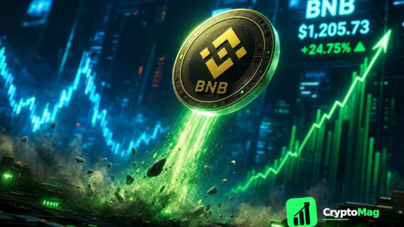 BNB Price Reaches New Highs but Struggles Below $600