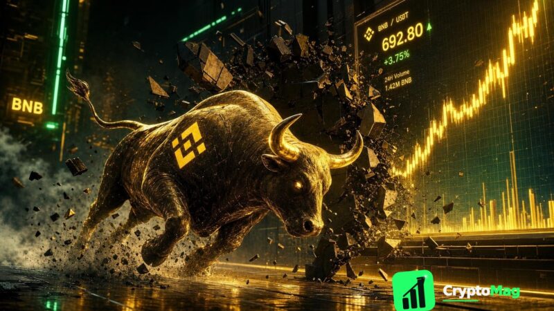 BNB Aims for $610 as Open Interest Increases