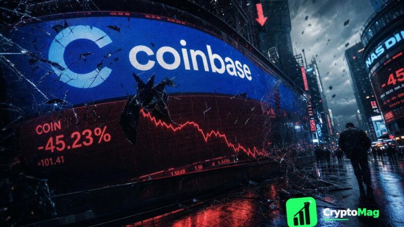 Coinbase Stock Plummets 12% Following Disappointing Q2 Revenues