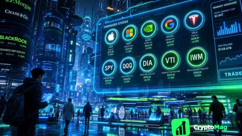 Crypto.com Expands Offerings with 1,500 Tokenized U.S. Stocks and ETFs