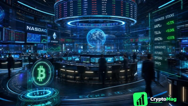 Crypto.com Launches Tokenized Stock Derivatives Amid Equity Market Expansion