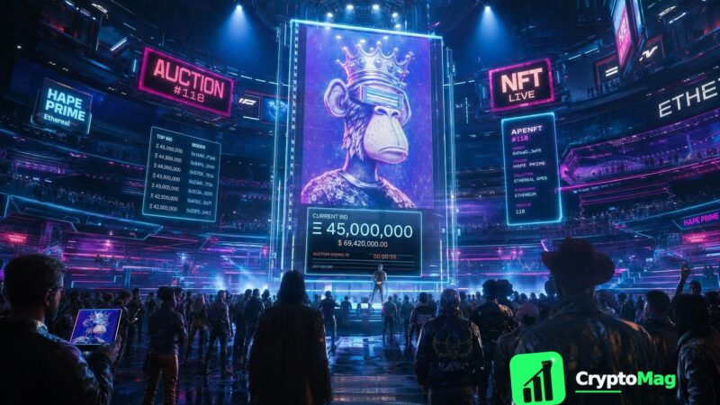 NFT Sales Surge Driven by $55 Million Pandora Transaction
