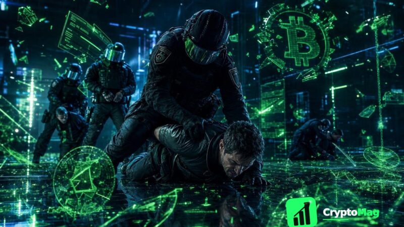 Russia Detains Over 20 for Unlicensed Crypto Exchanges Linked to Ukraine
