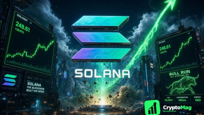 Solana Surges Towards $100 After Breaking Key Moving Averages