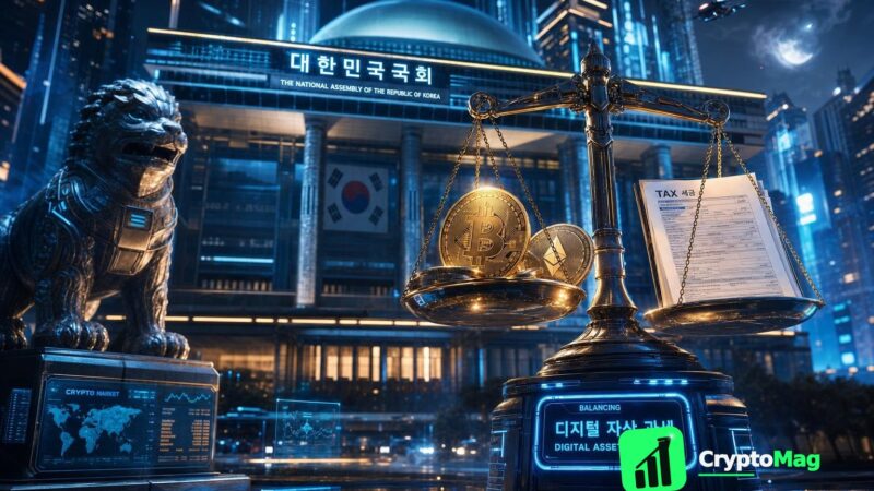 South Korea Sets January 2027 for Long-Awaited Crypto Tax Implementation
