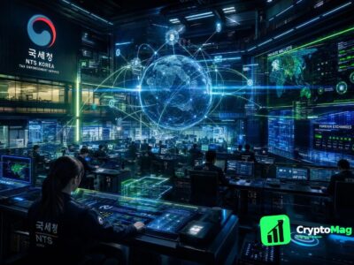 South Korea’s 22% Crypto Tax Set to Include Private Wallets and Foreign Exchanges