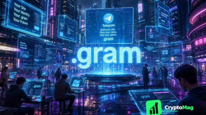 Telegram Files for .gram Domain to Facilitate User Websites