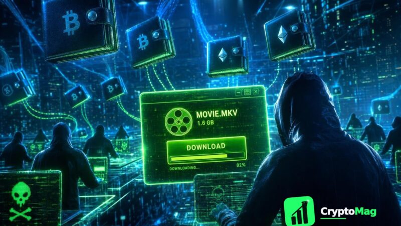 Pirated Downloads of The Odyssey Spread Malware Targeting Crypto Wallets
