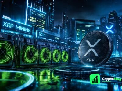 XRP Rebounds 10% as UE Crypto Launches Cloud Mining Plans